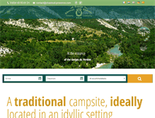 Tablet Screenshot of chasteuil-provence.com